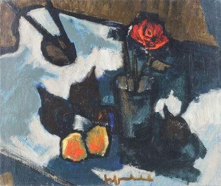 Jef FRIBOULET (1919–2003)
The Rose
Oil on canvas, 