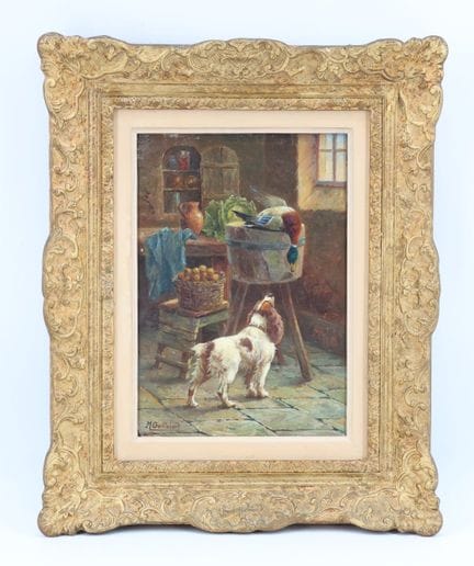Mr. GUILLBERT (Early 20th century), Dog Looking at