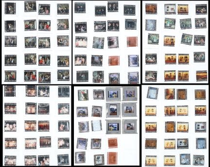 Collection of photographic archives (slides) relat