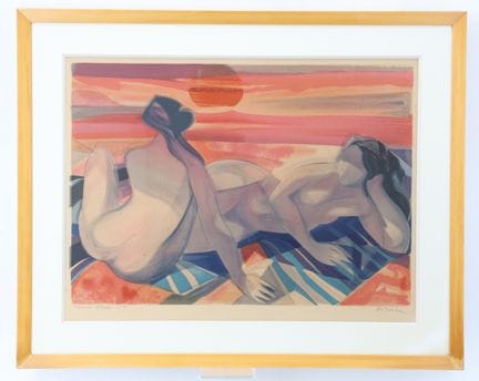 Camille HILAIRE (1916–2004), Two Nude Women on the