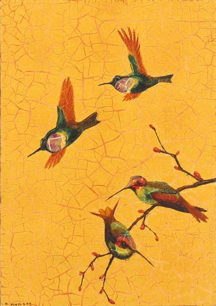 André MARGAT (1903–1999), “Trendy Birds,” polychro