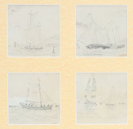 Georges BARREAU (20th-century French school)
Boats