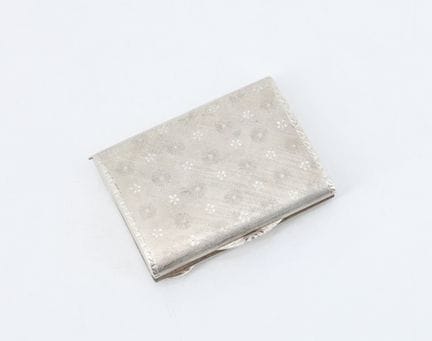 Rectangular silver powder compact (800 mil.) with 