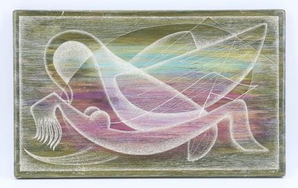 Jean MARTIN (1911–1996)
Couple Embraced
Engraved w
