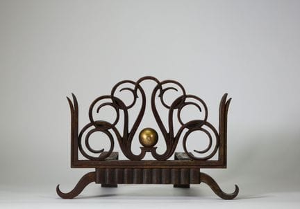 雷蒙德·苏贝斯（Raymond SUBES，1891–1970） 壁炉架，约1930年
带古铜色做旧
