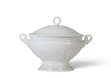 EMPIRE / RESTORATION PERIOD SOUP Tureen with Lid —