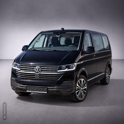 VW Multivan T6.1 4Motion with 204 PS, model year 2