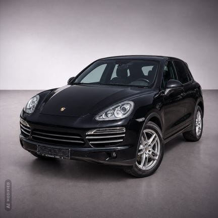 PORSCHE Cayenne S Hybrid, black, 380 PS, model yea
