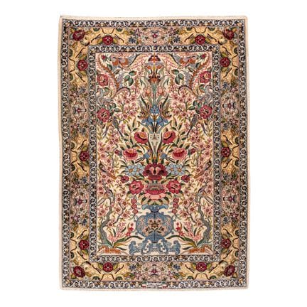 Orientteppich mit Seide. ISFAHAN/IRAN, 20. Jh., 16