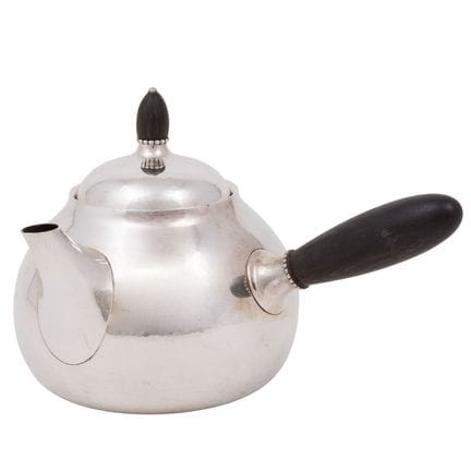 GEORG JENSEN Teekanne, 925 Silber, ab 1945, bauchi