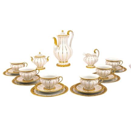 MEISSEN, servicio de café «X-Form» para 6 personas
