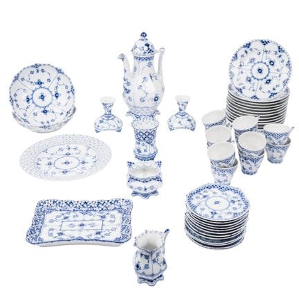 Juego de café ROYAL COPENHAGEN de 46 piezas para 1
