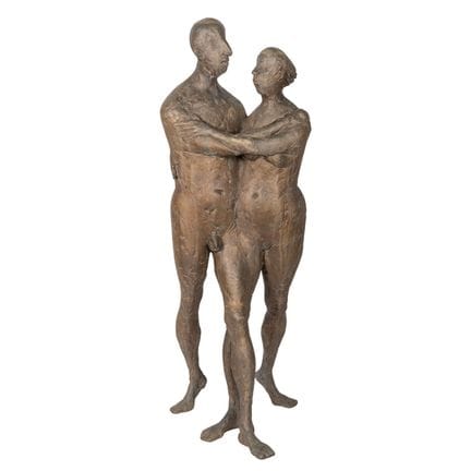NUSS, KARL-ULRICH (1943, Prof.), «Paar», bronce pa