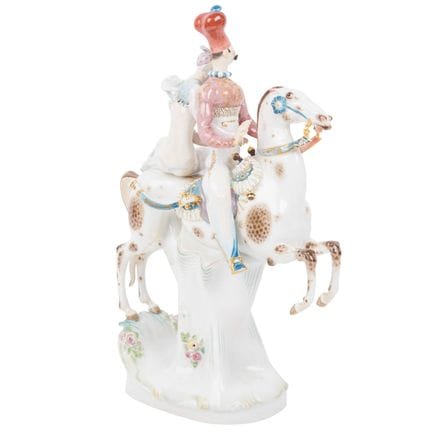 Conjunto de figuras de MEISSEN «El rapto», primera