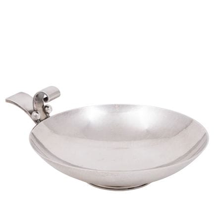 GEORG JENSEN Flache Schale,  925 Silber, ab 1945, 