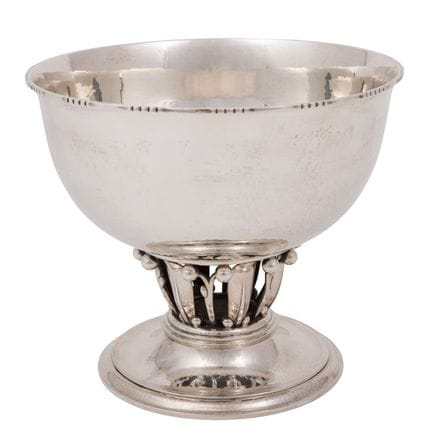 GEORG JENSEN Aufsatzschale medium 'Louvre', 925 Si