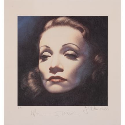 HELNWEIN, GOTTFRIED (1948), "Marlene Dietrich",  O