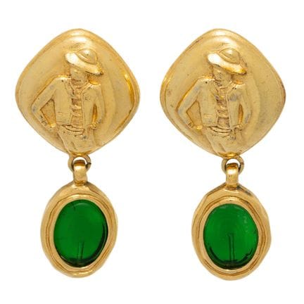 Orecchini a clip CHANEL VINTAGE, collezione 1971 -