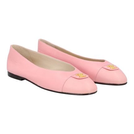 Ballerines CHANEL VINTAGE, taille 38,5. Modèle en 