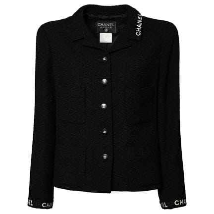 Veste CHANEL BOUTIQUE VINTAGE, taille env. 38, col