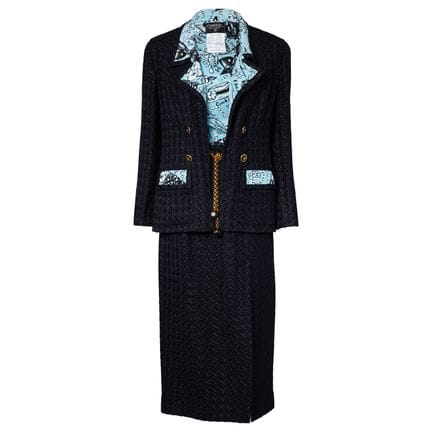 Ensemble CHANEL BOUTIQUE VINTAGE, taille env. 38, 