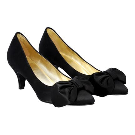 Escarpins CHANEL VINTAGE, taille 39. Modèle noir e