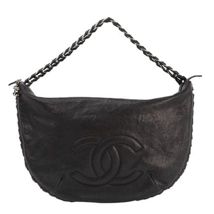Sac à bandoulière CHANEL, collection 2005/06. Cuir