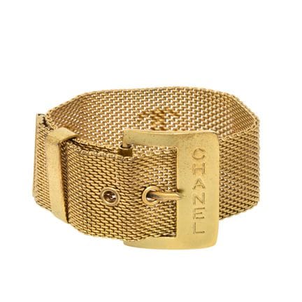 Bracciale CHANEL VINTAGE "COCO MARK", lunghezza ci