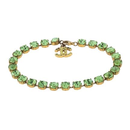 Catena da caviglia CHANEL VINTAGE, coll.: P 1995. 