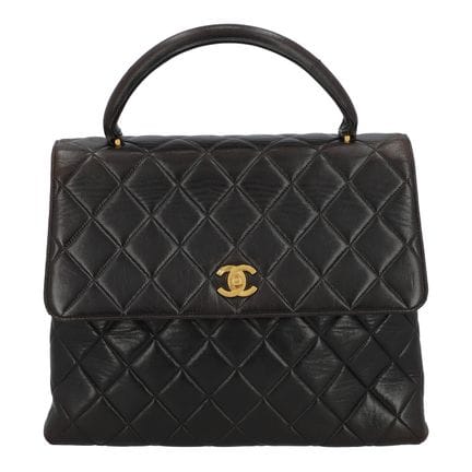 Sac à main CHANEL VINTAGE « TOP HANDLE », collecti