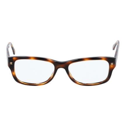 Lunettes CHANEL « 5126 ». Monture marron avec logo