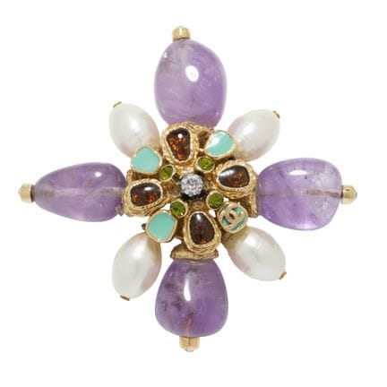 CHANEL GRIPOIX brooch, Collection: P2005. Colorful