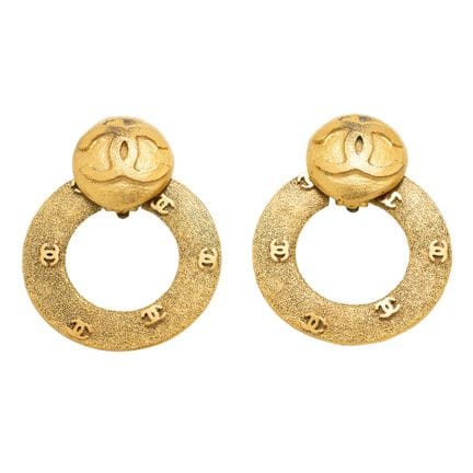 Orecchini a clip CHANEL VINTAGE "2-WAY", anni '80/