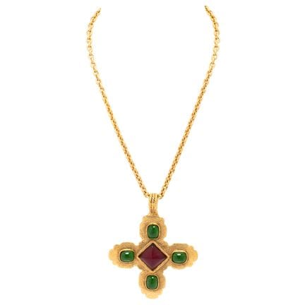 Collar de bisutería CHANEL VINTAGE, longitud 72 cm