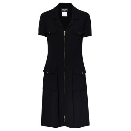 Robe CHANEL BOUTIQUE VINTAGE, taille env. 38, coll