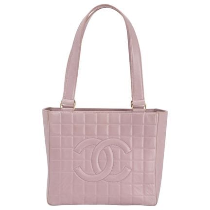 Sac Shopper CHANEL, collection 2003/04. Cuir d'agn