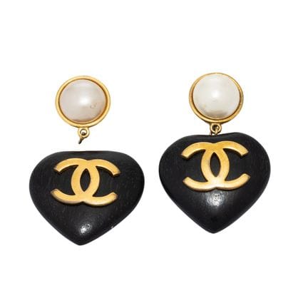 Orecchini a clip CHANEL VINTAGE. Anni ’80/’90, Col