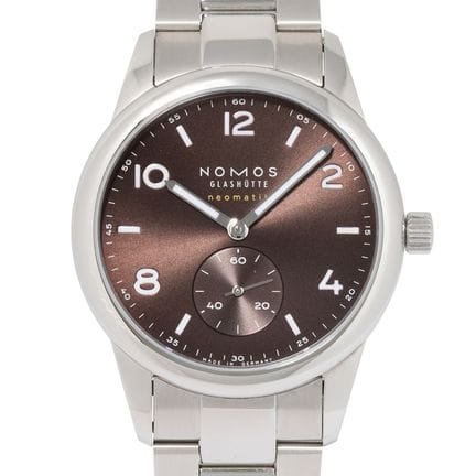 NOMOS Club Sport Neomatik 39 “烟草色”男表，型号 759，附2024年