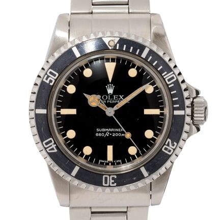 ROLEX Vintage Submariner No Date "Maxi dial" Men's