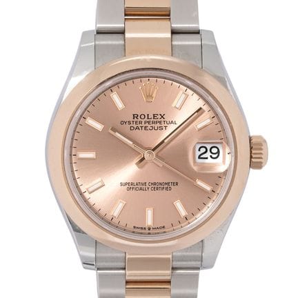 2023年款劳力士Datejust 31（型号278241）“LC 100”女士腕表。 附原装表盒及