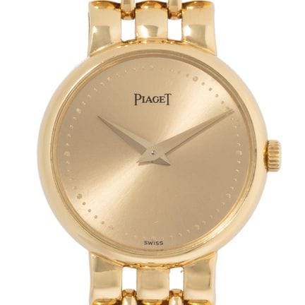 伯爵（PIAGET）Dancer 型号 8055 女士腕表。约80年代/90年代。  18K黄金表壳