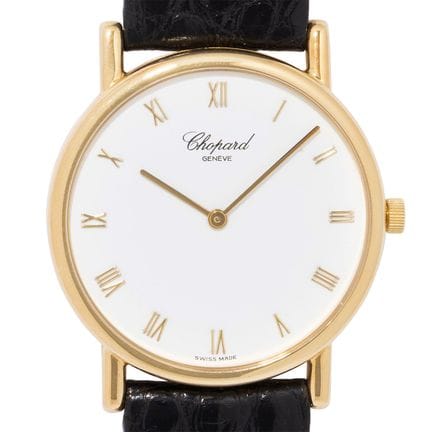萧邦（CHOPARD）Classic系列男士腕表，型号3154，18K黄金材质，附1997年原装表盒
