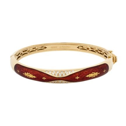 FABERGÈ by VICTOR MAYER Bracciale rigido con brill
