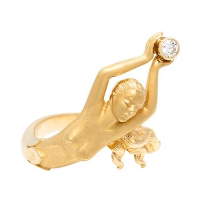 Anello "Venus" di CARRERA Y CARRERA con brillante 