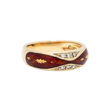 Anello FABERGÉ by VICTOR MAYER con brillanti per u