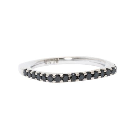 Anello "Square" di WEMPE BY KIM con brillanti neri