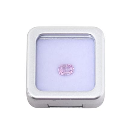 Zaffiro sciolto di colore rosa, 1,61 ct, antico, t