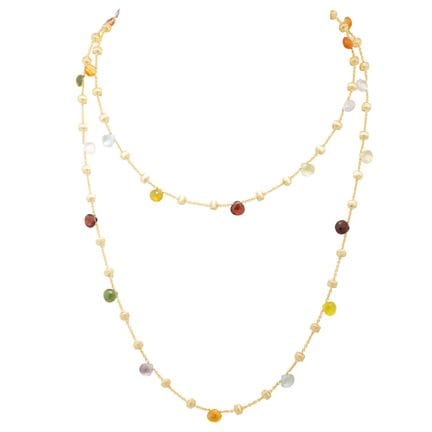 MARCO BICEGO Collana lunga "Paradise" con piccole 