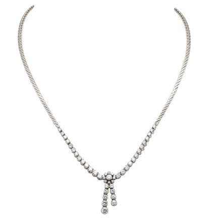 Collana SCHILLING con brillanti per un totale di c