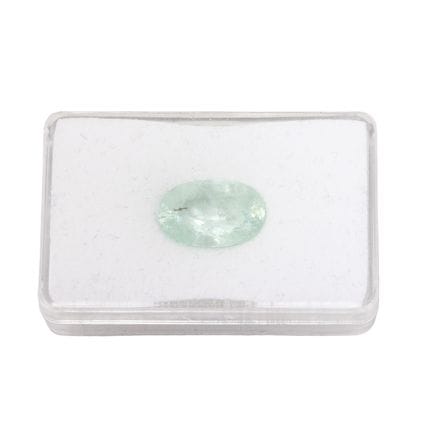 Loser kupferhaltiger Turmalin  15,23 ct, in hellgr